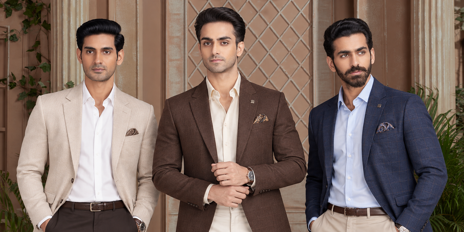 Tailored Blazers & Luxury Shirts
